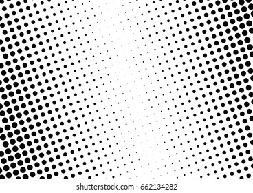 Abstract halftone dotted background. Monochrome pattern with dot and circles.  Vector modern pop art texture for posters, sites, business cards, cover postcards, interior design, labels, stickers.