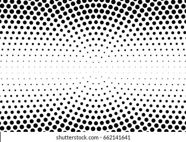 Abstract halftone dotted background. Monochrome pattern with dot and circles.  Vector modern pop art texture for posters, sites, business cards, cover postcards, interior design, labels, stickers.