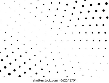Abstract halftone dotted background. Monochrome pattern with dot and circles.  Vector modern pop art texture for posters, sites, business cards, cover postcards, interior design, labels, stickers.