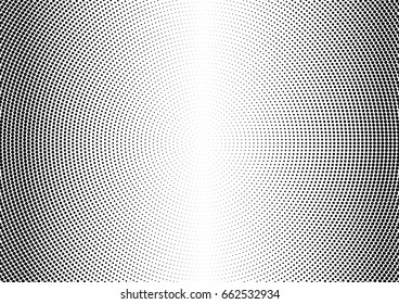 Abstract halftone dotted background. Monochrome pattern with dot and circles.  Vector modern pop art texture for posters, sites, business cards, cover postcards, interior design, labels, stickers.