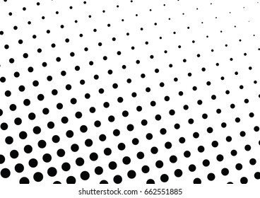 Abstract halftone dotted background. Monochrome pattern with dot and circles.  Vector modern pop art texture for posters, sites, business cards, cover postcards, interior design, labels, stickers.