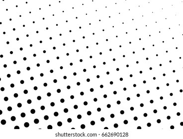Abstract halftone dotted background. Monochrome pattern with dot and circles.  Vector modern pop art texture for posters, sites, business cards, cover postcards, interior design, labels, stickers.