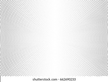 Abstract halftone dotted background. Monochrome pattern with dot and circles.  Vector modern pop art texture for posters, sites, business cards, cover postcards, interior design, labels, stickers.