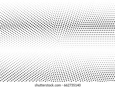 Abstract halftone dotted background. Monochrome pattern with dot and circles.  Vector modern pop art texture for posters, sites, business cards, cover postcards, interior design, labels, stickers.