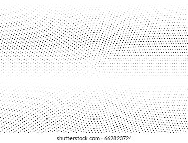 Abstract halftone dotted background. Monochrome pattern with dot and circles.  Vector modern pop art texture for posters, sites, business cards, cover postcards, interior design, labels, stickers.