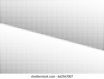 Abstract halftone dotted background. Monochrome pattern with dot and circles.  Vector modern pop art texture for posters, sites, business cards, cover postcards, interior design, labels, stickers.