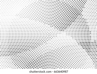 Abstract halftone dotted background. Monochrome pattern with dot and circles.  Vector modern futuristic texture for posters, sites, business cards, cover postcards, interior design, labels, stickers.