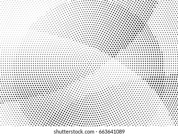 Abstract halftone dotted background. Monochrome pattern with dot and circles.  Vector modern futuristic texture for posters, sites, business cards, cover postcards, interior design, labels, stickers.