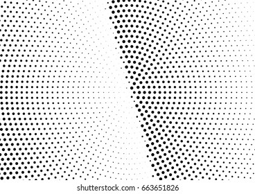 Abstract halftone dotted background. Monochrome pattern with dot and circles.  Vector modern pop art texture for posters, sites, business cards, cover postcards, interior design, labels, stickers.