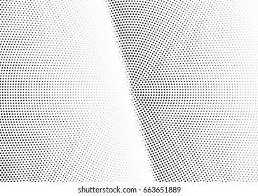 Abstract halftone dotted background. Monochrome pattern with dot and circles.  Vector modern futuristic texture for posters, sites, business cards, cover postcards, interior design, labels, stickers.
