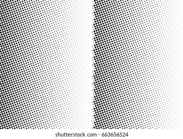 Abstract halftone dotted background. Monochrome pattern with dot and circles.  Vector modern futuristic texture for posters, sites, business cards, cover postcards, interior design, labels, stickers.