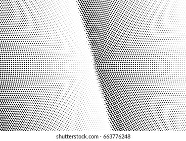 Abstract halftone dotted background. Monochrome pattern with dot and circles.  Vector modern futuristic texture for posters, sites, business cards, cover postcards, interior design, labels, stickers.