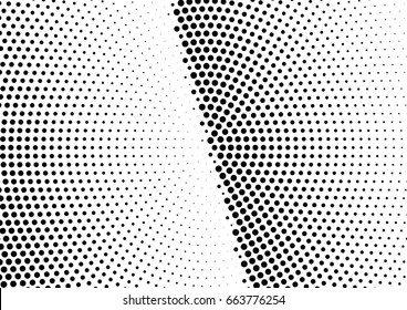 Abstract halftone dotted background. Monochrome pattern with dot and circles.  Vector modern futuristic texture for posters, sites, business cards, cover postcards, interior design, labels, stickers.
