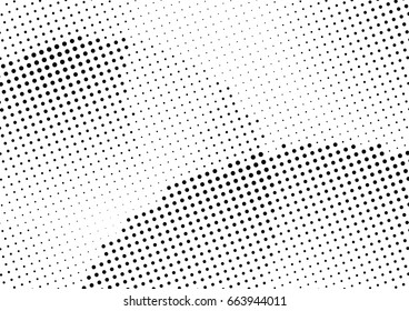 Abstract halftone dotted background. Monochrome pattern with dot and circles.  Vector modern pop art texture for posters, sites, business cards, cover postcards, interior design, labels, stickers.