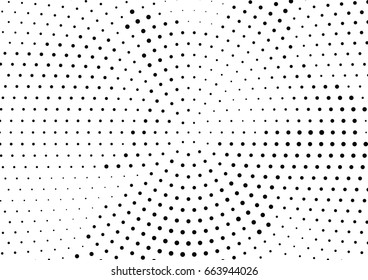 Abstract halftone dotted background. Monochrome pattern with dot and circles.  Vector modern pop art texture for posters, sites, business cards, cover postcards, interior design, labels, stickers.