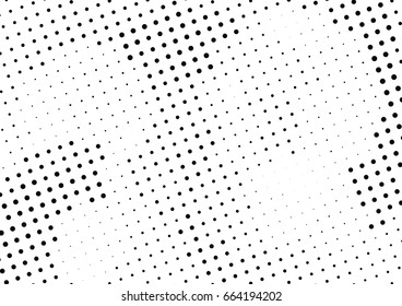 Abstract halftone dotted background. Monochrome pattern with dot and circles.  Vector modern pop art texture for posters, sites, business cards, cover postcards, interior design, labels, stickers.