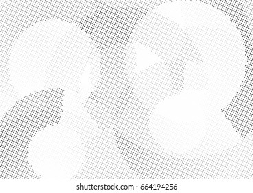 Abstract halftone dotted background. Monochrome pattern with dot and circles.  Vector modern pop art texture for posters, sites, business cards, cover postcards, interior design, labels, stickers.