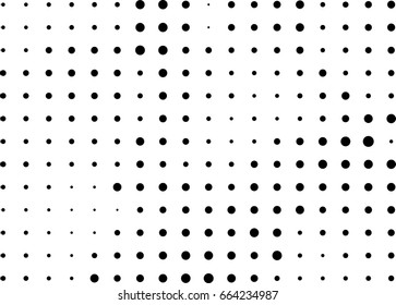 Abstract halftone dotted background. Monochrome pattern with dot and circles.  Vector modern pop art texture for posters, sites, business cards, cover postcards, interior design, labels, stickers.