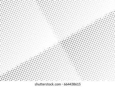 Abstract halftone dotted background. Monochrome pattern with dot and circles.  Vector modern pop art texture for posters, sites, business cards, cover postcards, interior design, labels, stickers.