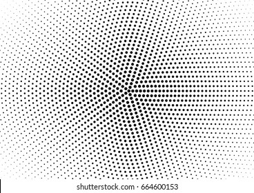 Abstract halftone dotted background. Monochrome pattern with dot and circles.  Vector modern pop art texture for posters, sites, business cards, cover postcards, interior design, labels, stickers.