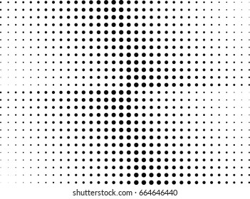 Abstract halftone dotted background. Monochrome pattern with dot and circles.  Vector modern pop art texture for posters, sites, business cards, cover postcards, interior design, labels, stickers.