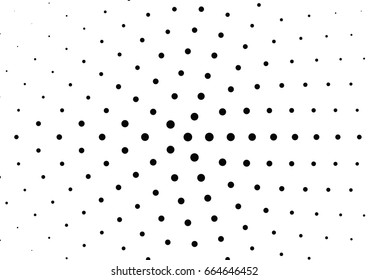 Abstract halftone dotted background. Monochrome pattern with dot and circles.  Vector modern pop art texture for posters, sites, business cards, cover postcards, interior design, labels, stickers.
