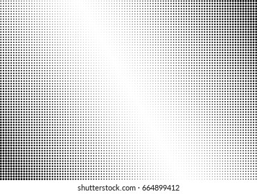 Abstract halftone dotted background. Monochrome pattern with dot and circles.  Vector modern pop art texture for posters, sites, business cards, cover postcards, interior design, labels, stickers.