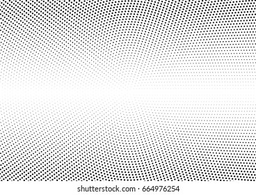 Abstract halftone dotted background. Monochrome pattern with dot and circles.  Vector modern pop art texture for posters, sites, business cards, cover postcards, interior design, labels, stickers.