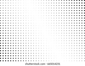 Abstract halftone dotted background. Monochrome pattern with dot and circles.  Vector modern pop art texture for posters, sites, business cards, cover postcards, interior design, labels, stickers.