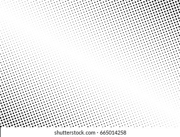 Abstract halftone dotted background. Monochrome pattern with dot and circles.  Vector modern pop art texture for posters, sites, business cards, cover postcards, interior design, labels, stickers.