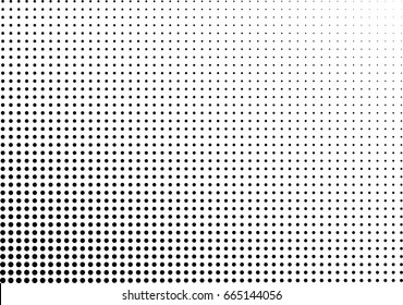 Abstract halftone dotted background. Monochrome pattern with dot and circles.  Vector modern pop art texture for posters, sites, business cards, cover postcards, interior design, labels, stickers.