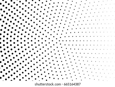 Abstract halftone dotted background. Monochrome pattern with dot and circles.  Vector modern pop art texture for posters, sites, business cards, cover postcards, interior design, labels, stickers.