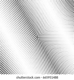 Abstract halftone dotted background. Monochrome pattern with dot and circles.  Vector modern futuristic texture for posters, sites, business cards, cover postcards, interior design, labels, stickers.