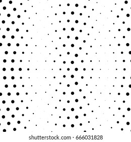 Abstract halftone dotted background. Monochrome pattern with dot and circles.  Vector modern pop art texture for posters, sites, business cards, cover postcards, interior design, labels, stickers.