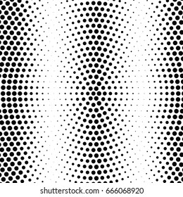 Abstract halftone dotted background. Monochrome pattern with dot and circles.  Vector modern pop art texture for posters, sites, business cards, cover postcards, interior design, labels, stickers.