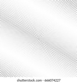 Abstract Halftone Wave Dotted Background Halftone Stock Vector (Royalty ...