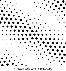 Abstract halftone dotted background. Monochrome pattern with dot and circles.  Vector modern pop art texture for posters, sites, business cards, cover postcards, grunge art, labels, stickers layout.
