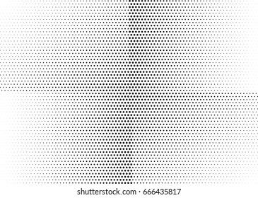Abstract halftone dotted background. Monochrome grunge pattern with dot and circles.  Vector modern pop art texture for posters, sites, business cards, cover, postcards, labels, stickers layout.