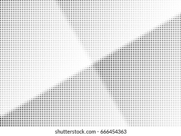 Abstract halftone dotted background. Monochrome grunge pattern with dot and circles.  Vector modern pop art texture for posters, sites, business cards, cover, postcards, labels, stickers layout.
