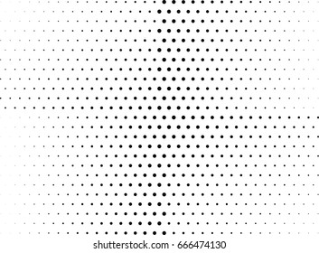 Abstract halftone dotted background. Monochrome grunge pattern with dot and circles.  Vector modern pop art texture for posters, sites, business cards, cover, postcards, labels, stickers layout.
