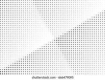 Abstract halftone dotted background. Monochrome grunge pattern with dot and circles.  Vector modern pop art texture for posters, sites, business cards, cover, postcards, labels, stickers layout.