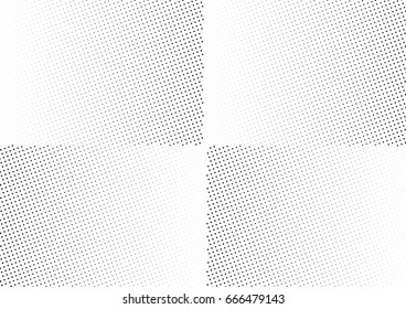 Abstract halftone dotted background. Monochrome grunge pattern with dot and circles.  Vector modern pop art texture for posters, sites, business cards, cover, postcards, labels, stickers layout.