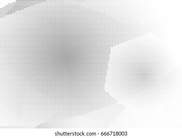 Abstract halftone dotted background. Monochrome grunge pattern with dot and circles.  Vector modern pop art texture for posters, sites, business cards, cover, postcards, labels, stickers layout.