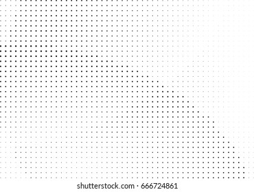 Abstract halftone dotted background. Monochrome grunge pattern with dot and circles.  Vector modern pop art texture for posters, sites, business cards, cover, postcards, labels, stickers layout.