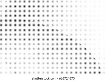 Abstract halftone dotted background. Monochrome grunge pattern with dot and circles.  Vector modern pop art texture for posters, sites, business cards, cover, postcards, labels, stickers layout.