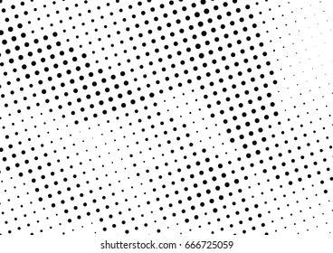 Abstract halftone dotted background. Monochrome grunge pattern with dot and circles.  Vector modern pop art texture for posters, sites, business cards, cover, postcards, labels, stickers layout.