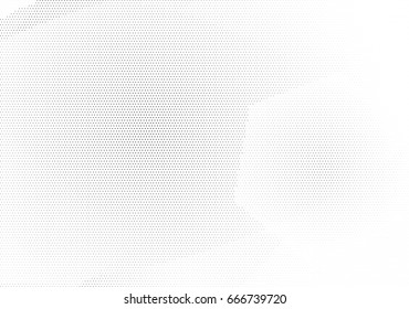 Abstract halftone dotted background. Monochrome grunge pattern with dot and circles.  Vector modern pop art texture for posters, sites, business cards, cover, postcards, labels, stickers layout.