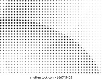 Abstract halftone dotted background. Monochrome grunge pattern with dot and circles.  Vector modern pop art texture for posters, sites, business cards, cover, postcards, labels, stickers layout.