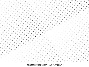 Abstract halftone dotted background. Monochrome grunge pattern with dot and circles.  Vector modern pop art texture for posters, sites, business cards, cover, postcards, labels, stickers layout.