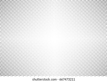 Abstract halftone dotted background. Monochrome grunge pattern with dot and circles.  Vector modern pop art texture for posters, sites, business cards, cover, postcards, labels, stickers layout.